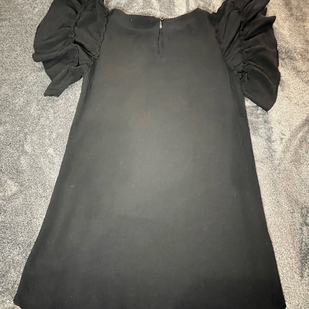 loft black dress size s